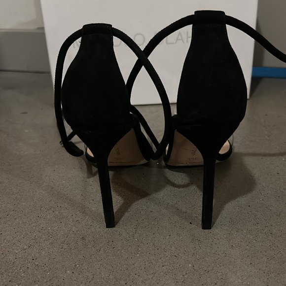 Manolo Blahnik Suede and PVC Sandal - Picture 6 of 7